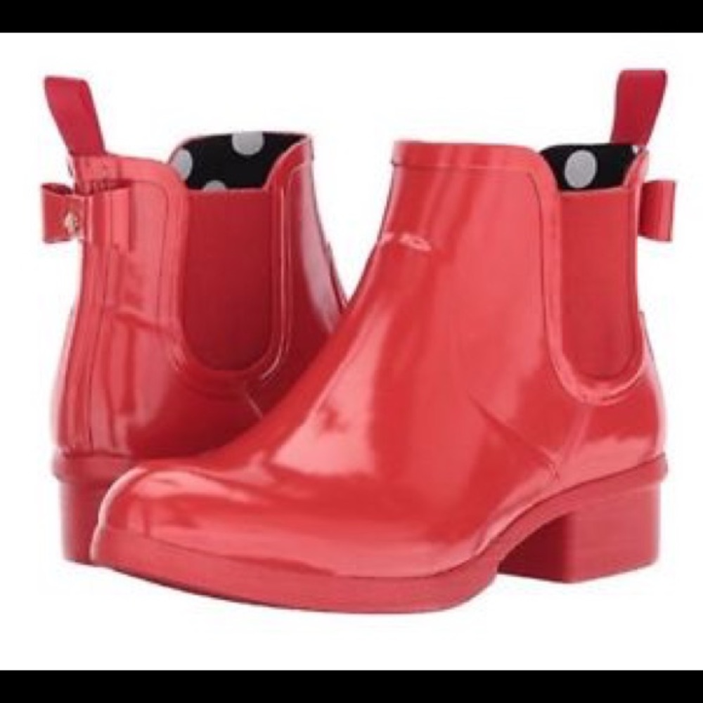 Kate Spade Telly Rain Boot Red